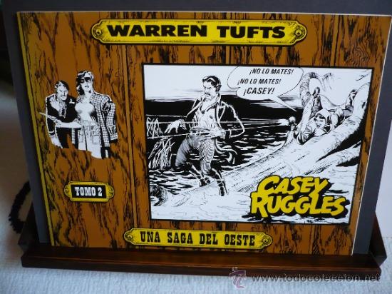 Tebeos: Casey Ruggles. Warren Tufts. B.O. Ediciones. Completa, 2 n&uacute;meros. C&oacute;mic Oeste. - Foto 2