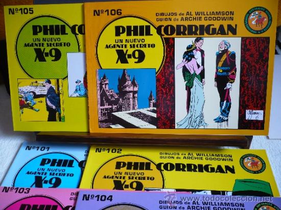 Tebeos: Phil Corrigan X-9. Al Williamson. Ediciones Eseuve. Completa, 6 n&uacute;meros. - Foto 3