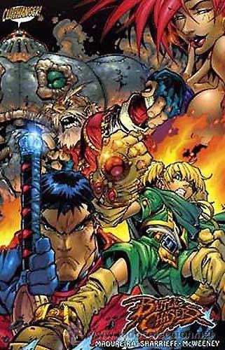 Tebeos: BATTLE CHASERS VOL.1 COLECCION COMPLETA DE 5 NUMEROS - Foto 1