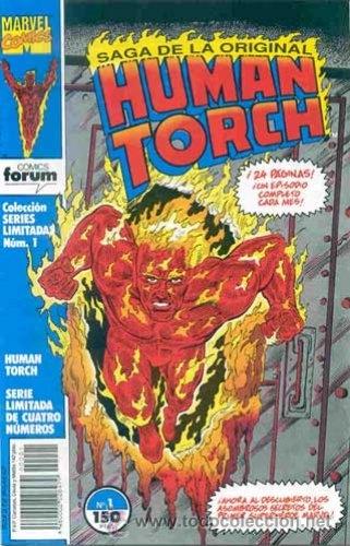 Tebeos: HUMAN TORCH COLECCION COMPLETA DE 4 NUMEROS - Foto 1