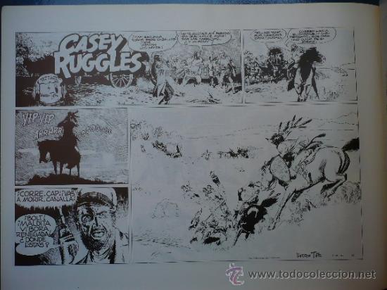 Tebeos: Casey Ruggles. Warren Tufts. B.O. Ediciones. Completa, 2 n&uacute;meros. C&oacute;mic Oeste. - Foto 6