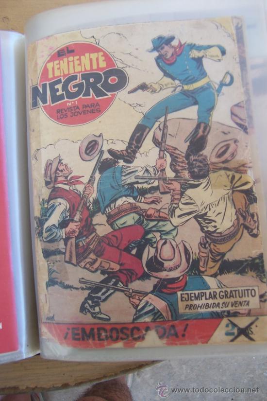 Tebeos: bruguera el teniente negro completa - Foto 1