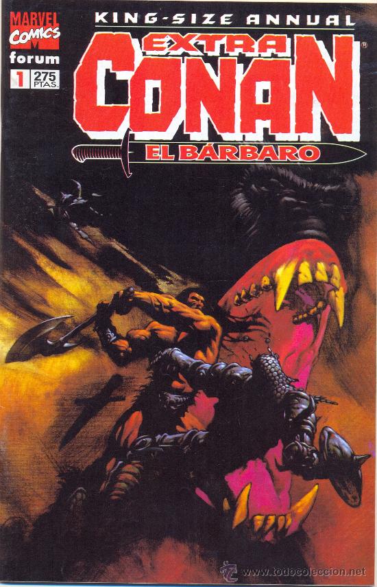 Tebeos: CONAN MARVEL COMICS+KING SIZE ANNUAL - Foto 1