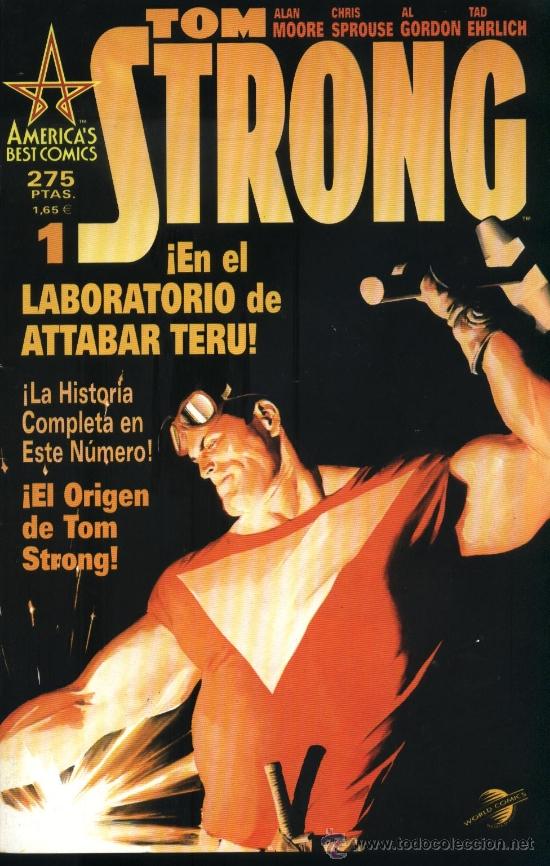 Tebeos: Tom Strong - 8 Ejemplares- Ed. Planeta 2001 - Foto 1
