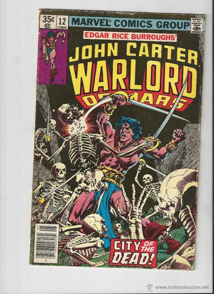 Tebeos: MARVEL COMICS GROUP JHON CARTER-1977 - Foto 1