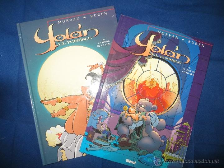 Tebeos: YOLAN EL TERRIBLE. 2 TOMOS. COMPLETA - MORVAN / RUB&Eacute;N. GLENAT - Foto 1