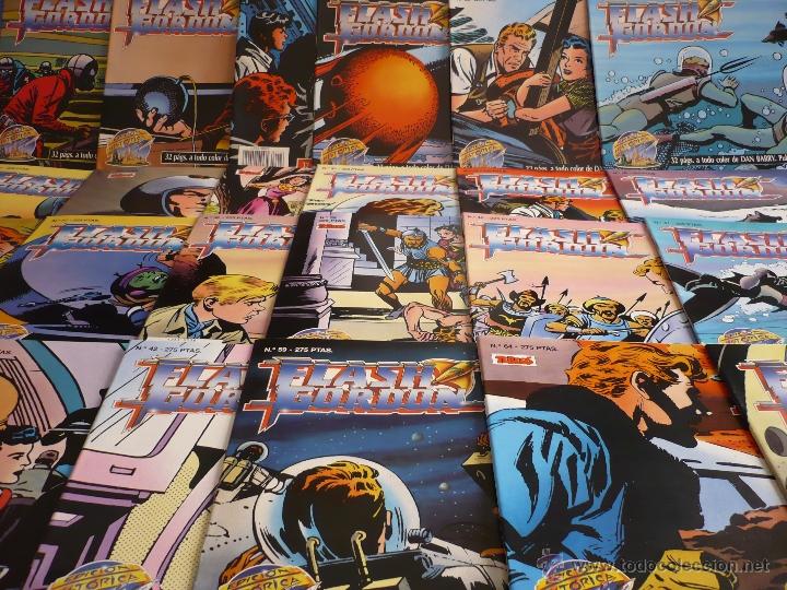 Tebeos: Flash Gordon. Raymond & Barry. Ediciones B. Completa, 67 n&uacute;meros. - Foto 4