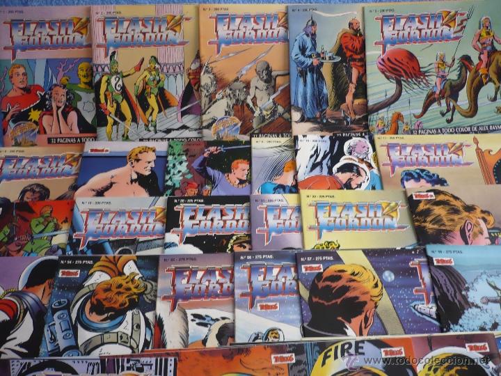 Tebeos: Flash Gordon. Raymond & Barry. Ediciones B. Completa, 67 n&uacute;meros. - Foto 5