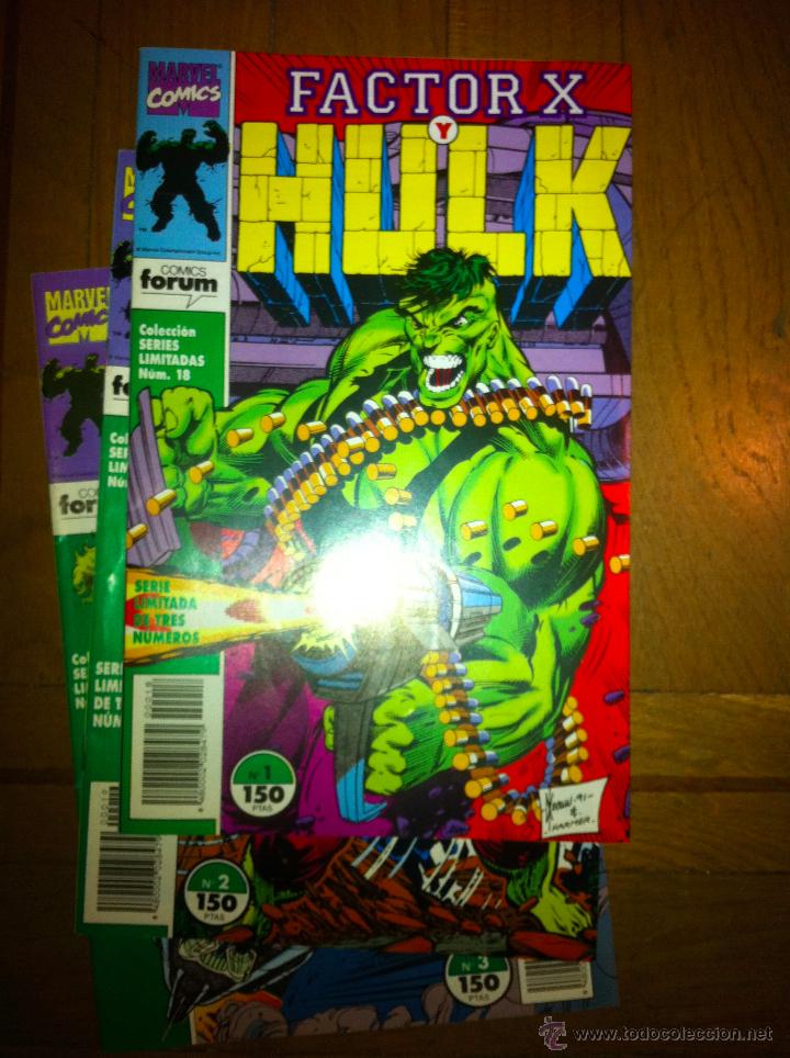 Tebeos: FACTOR X Y HULK de PETER DAVID - Foto 1