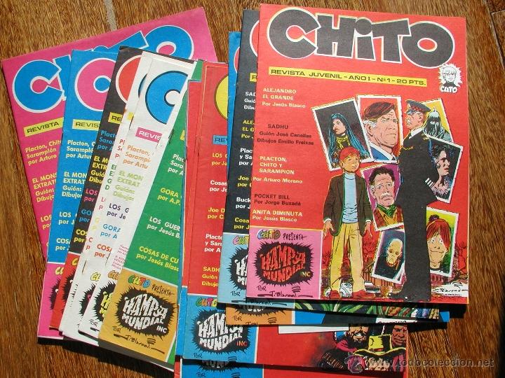 Tebeos: CHITO, LOTE DEL 1 AL 15. TOTALMENTE NUEVOS. A&Ntilde;O 1974.