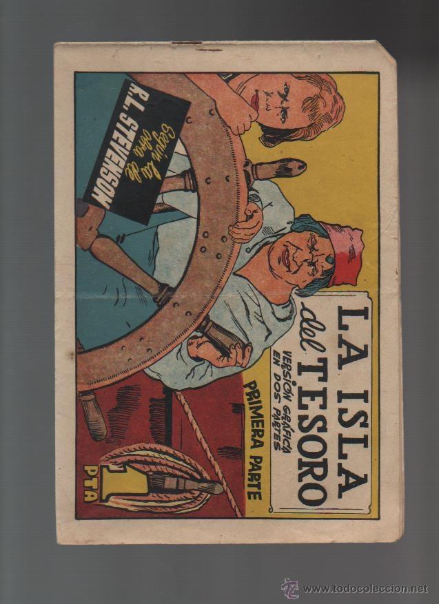 Tebeos: LA ISLA DEL TESORO - ORIGINALES GERPLA CLIPER - LAS DOS PARTES - B 3 - Foto 1
