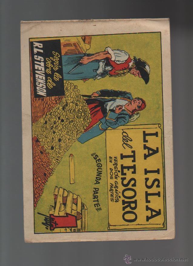 Tebeos: LA ISLA DEL TESORO - ORIGINALES GERPLA CLIPER - LAS DOS PARTES - B 3 - Foto 2