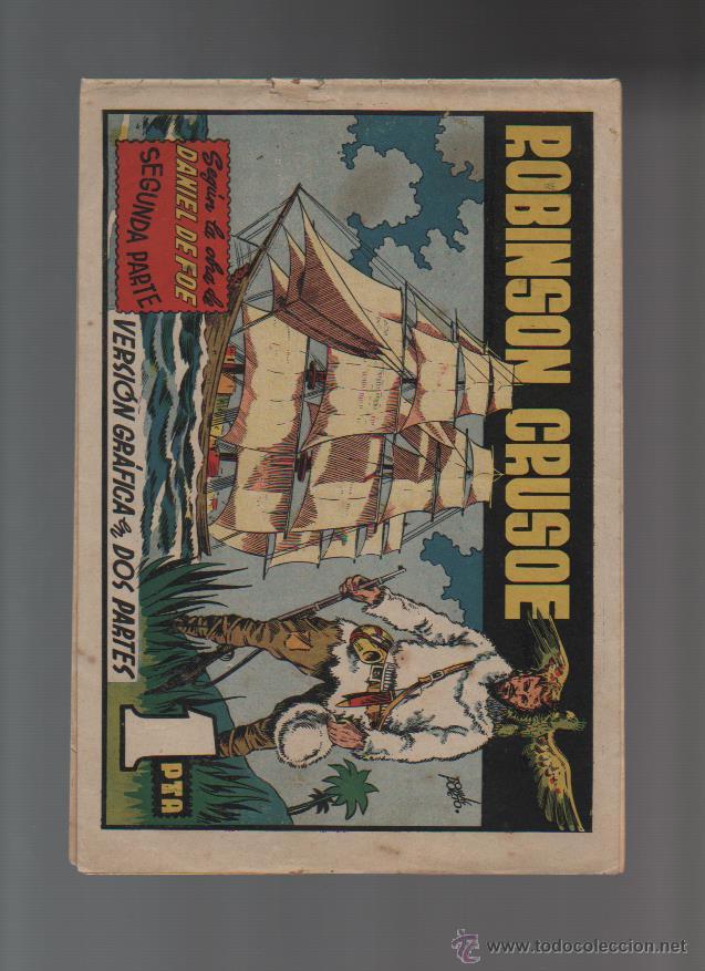 Tebeos: ROBINSON CRUSOE - GERPLA - COMPLETA ORIGINAL - B 5 - Foto 2