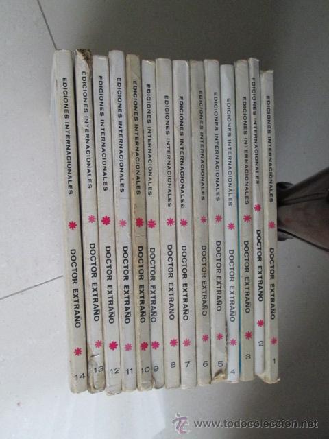 Tebeos: DOCTOR EXTRA&Ntilde;O VERTICE COMPLETA 14 TOMOS - Foto 2