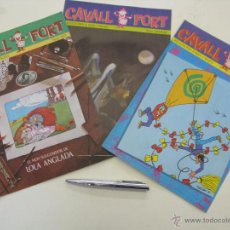 Tebeos: COMIC (PACK DE 3 UNIDADES) CAVALL FORT