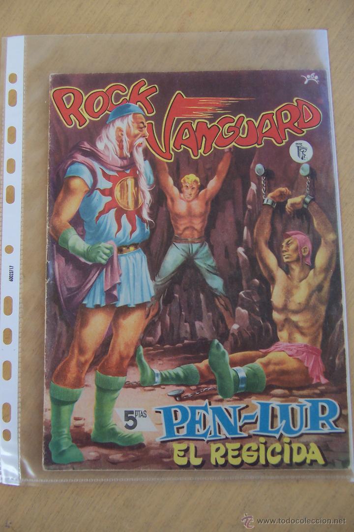Tebeos: rock vanguard color completa, ed- rollan 1958 - Foto 7