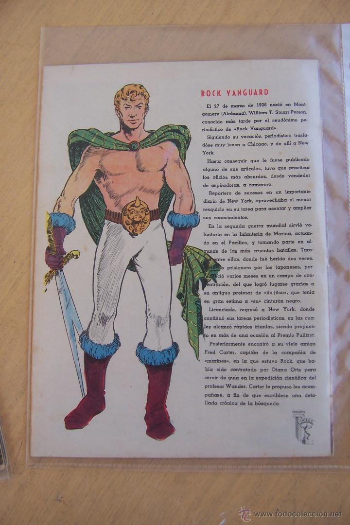 Tebeos: rock vanguard color completa, ed- rollan 1958 - Foto 8