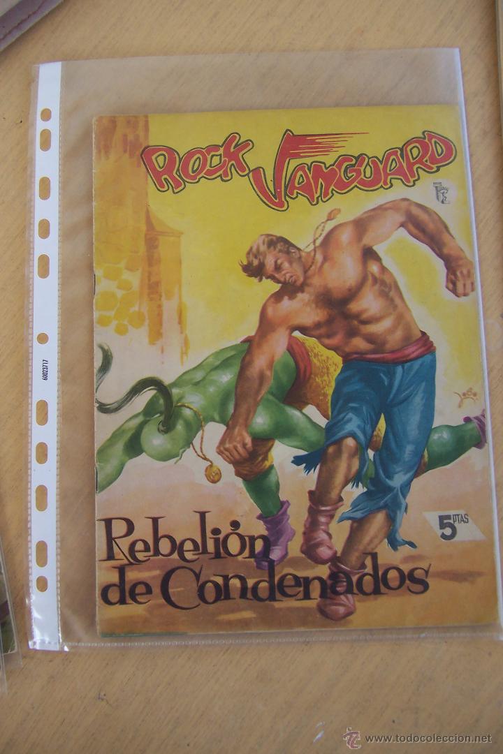 Tebeos: rock vanguard color completa, ed- rollan 1958 - Foto 17