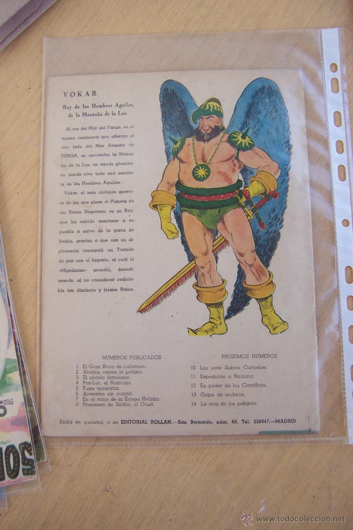 Tebeos: rock vanguard color completa, ed- rollan 1958 - Foto 18