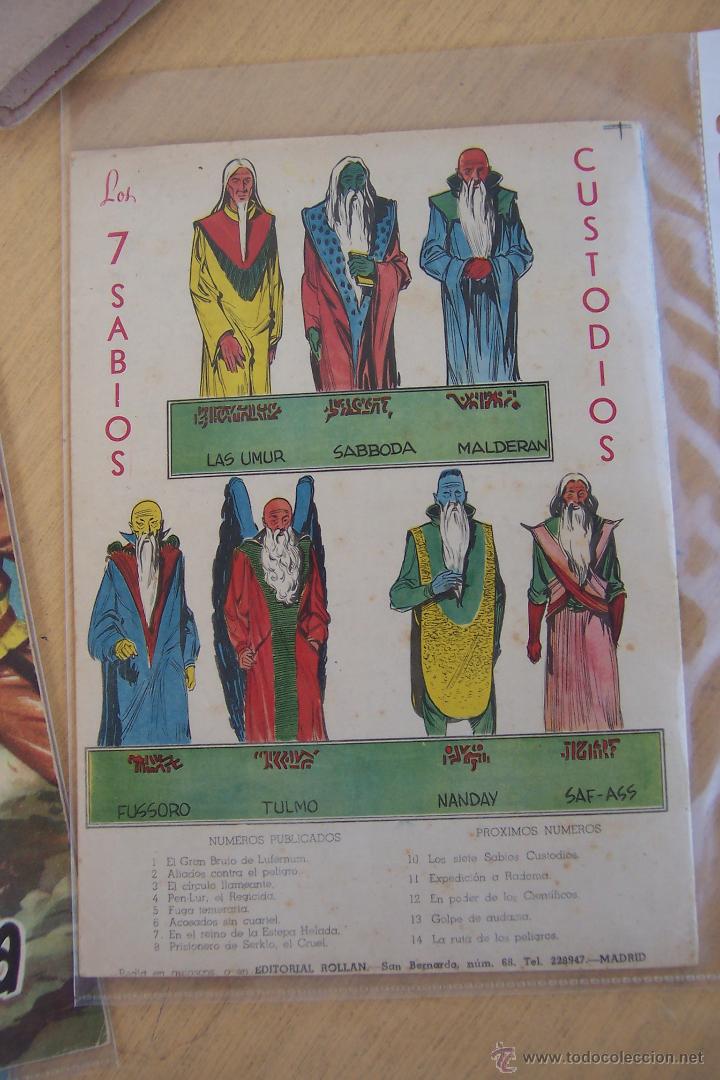 Tebeos: rock vanguard color completa, ed- rollan 1958 - Foto 20
