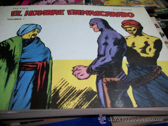Tebeos: EL HOMBRE ENMASCARADO COLECCION COMPLETA 6 TOMITOS EDICIONES BO 1981