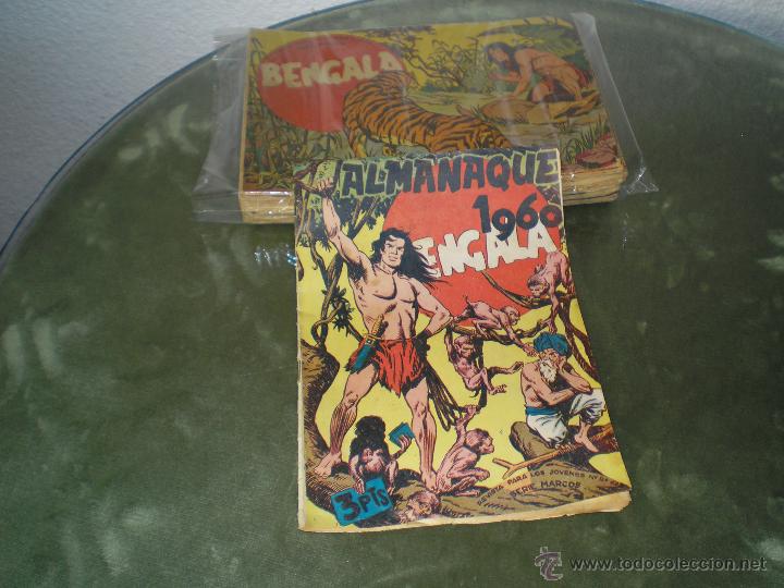 Tebeos: COLECCION COMPLETA BENGALA 1&ordf; CON ALMANAQUE - Foto 1