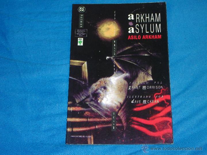 Tebeos: BATMAN ARKHAM ASYLUM - TOMO UNICO - ( GRANT MORRISON ) - Foto 1