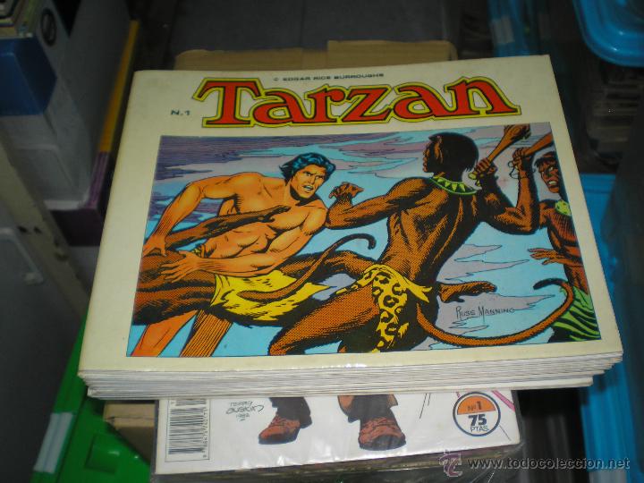 Tebeos: tarzan de rus manning completa 10 ejemplares - Foto 1