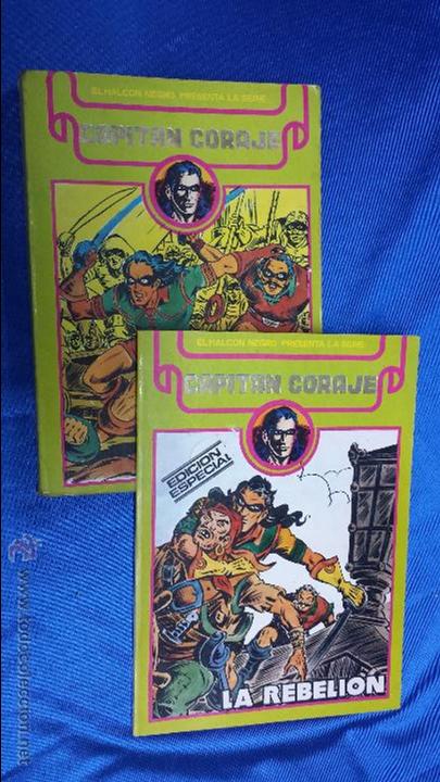 Tebeos: CAPITAN CORAJE - 2 TOMOS ( DEL N&ordm; 1 AL N&ordm; 16, COMPLETA ) - EDICIONES URSUS - Foto 1