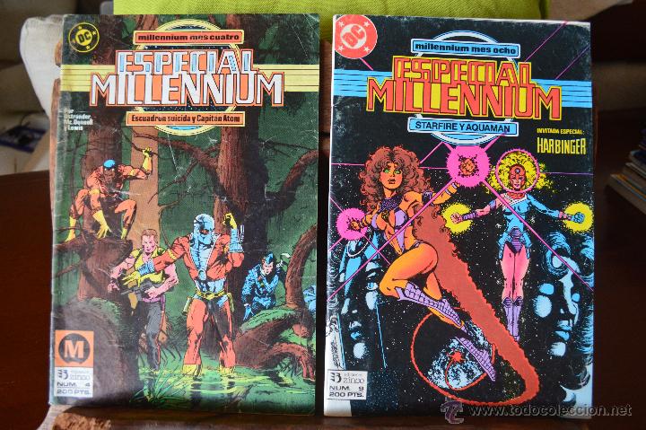 Tebeos: ESPECIAL MILLENIUM 4, 9 - LOTE 2 COMICS - ZINCO - DC - Foto 1