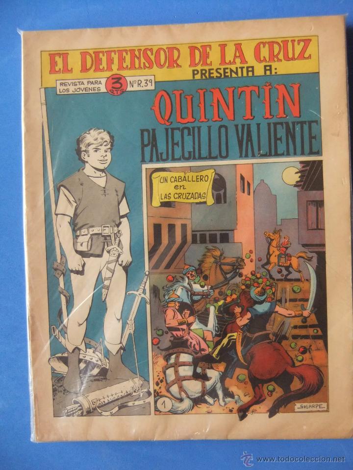 Tebeos: QUINTIN EL PAJECILLO VALIENTE EDITORIAL MAGA COMPLETA ORIGINAL - Foto 1