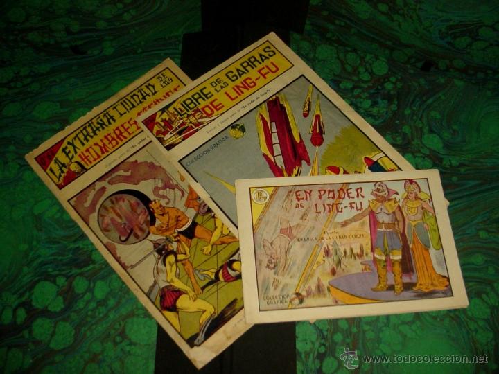 Tebeos: COLECCION GRAFICA UNIVERSO (MARCO - 1943). EN PODER DE LING-FU - COMPLETA - - Foto 1