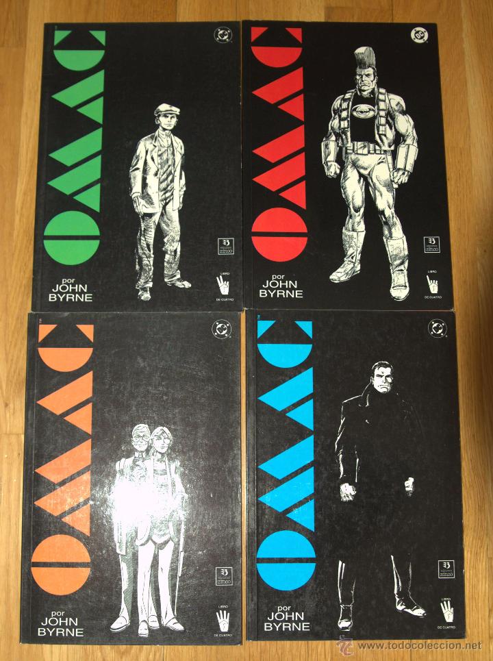 Tebeos: OMAC --- ZINCO 1992- 4 TOMOS - Foto 2