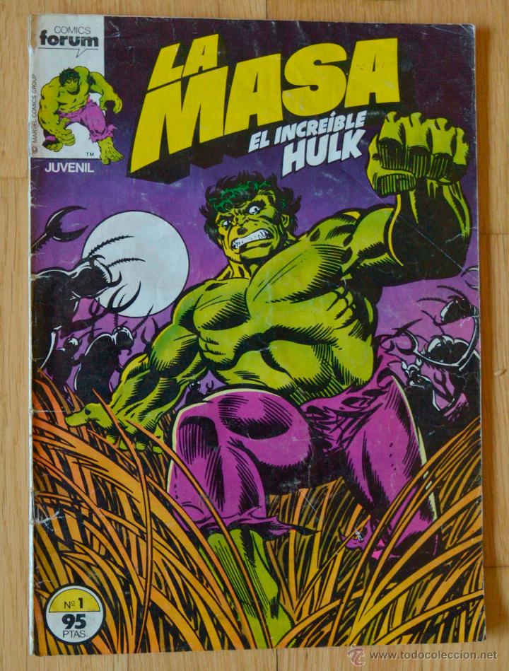 Tebeos: La Masa vol. 1 n&ordm;1 - Forum (Marvel) - Foto 1