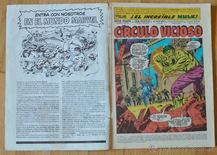 Tebeos: La Masa vol. 1 n&ordm;1 - Forum (Marvel) - Foto 2