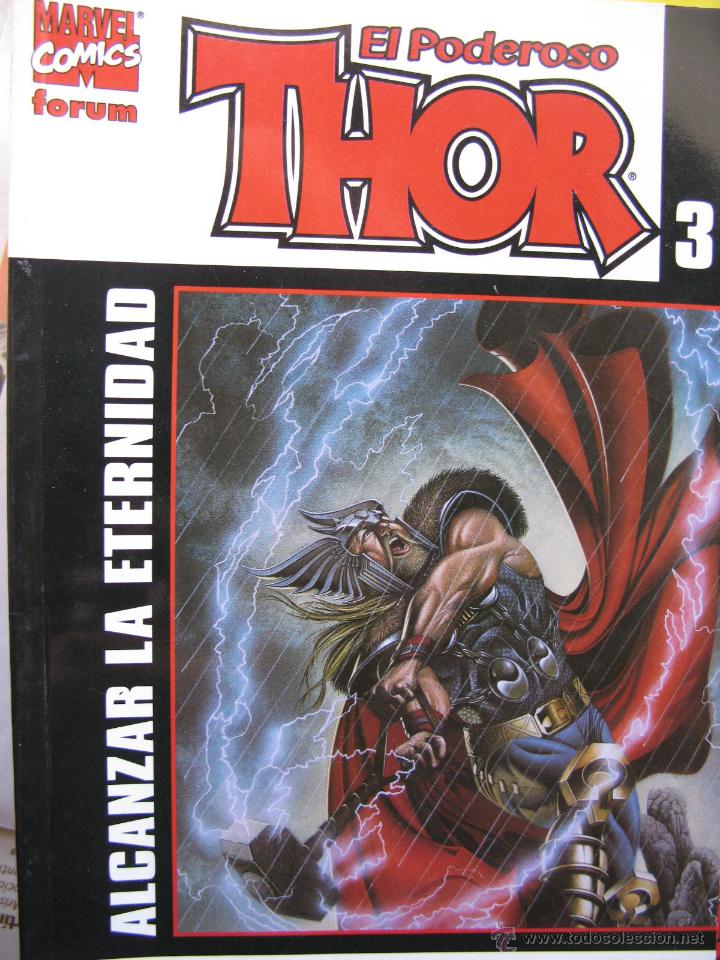 Tebeos: EL PODEROSO THOR. MARVEL COMICS FORUM. NROS. 3 Y 5. - Foto 1