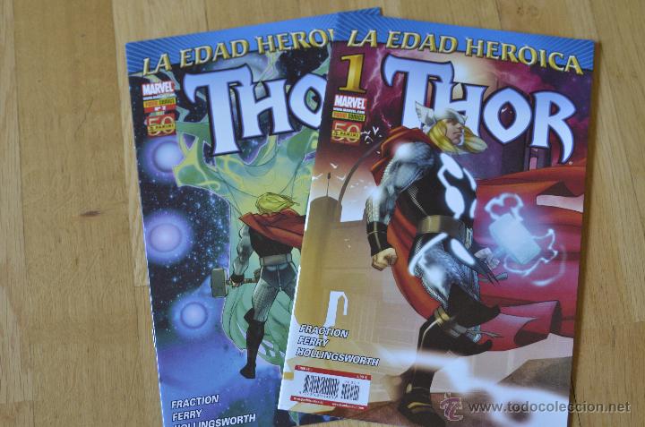 Tebeos: Thor: La edad heroica (N&uacute;meros 1 y 2 , Panini) - Foto 1