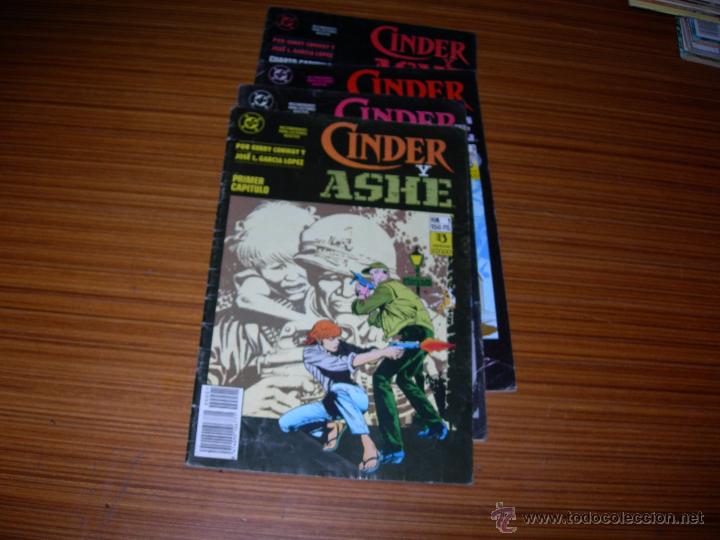 Tebeos: CINDER Y ASHE  COMPLETA 4  NUMEROS DE ZINCO - DC - Foto 1