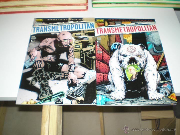Tebeos: TRANSMETROPOLITAN COMPLETA  MATAME A BESOS - Foto 1