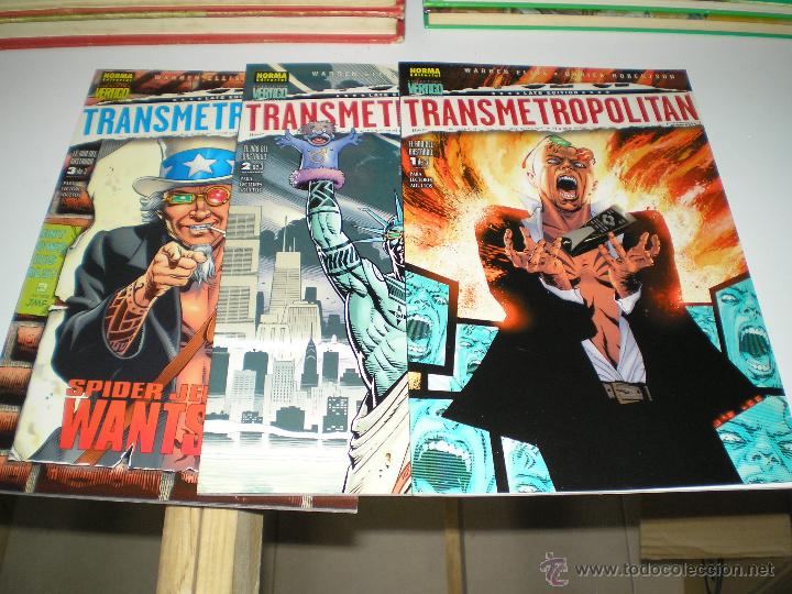 Tebeos: TRANSMETROPOLITAN COMPLETA EL A&Ntilde;O DEL BASTARDO - Foto 1