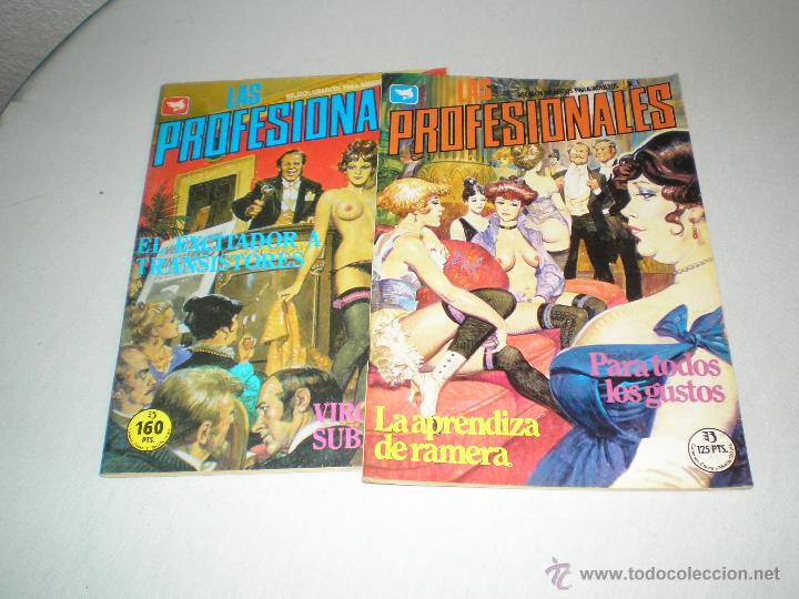 Tebeos: LOTE DE COMIC EROTICOS LAS PROFESIONALES - Foto 1