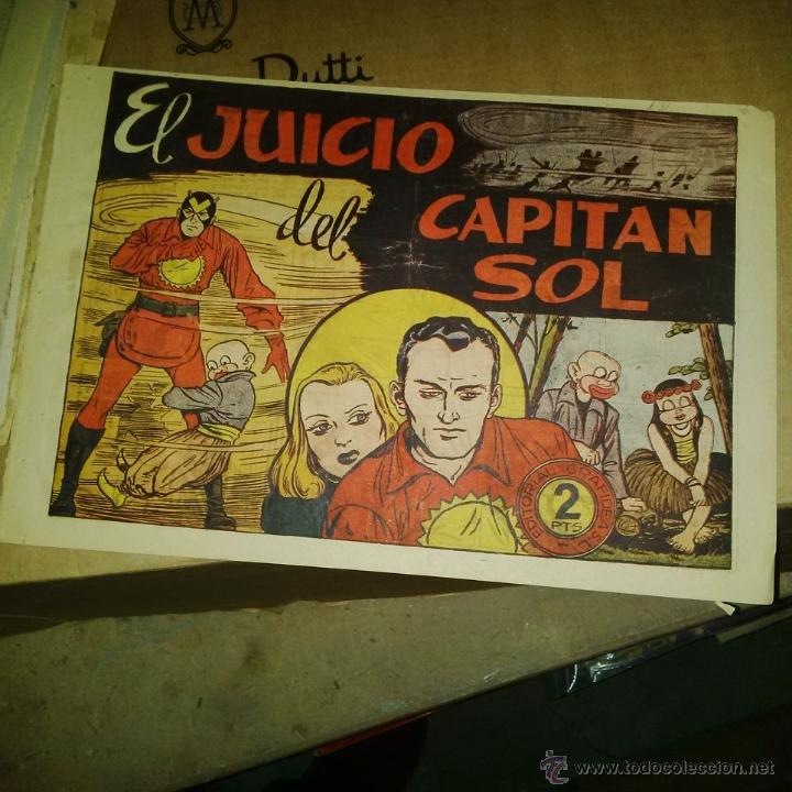 Tebeos: CAPITAN SOL GRAFIDEA COMPLETA A&Ntilde;O 1948 ORIGINAL - Foto 10