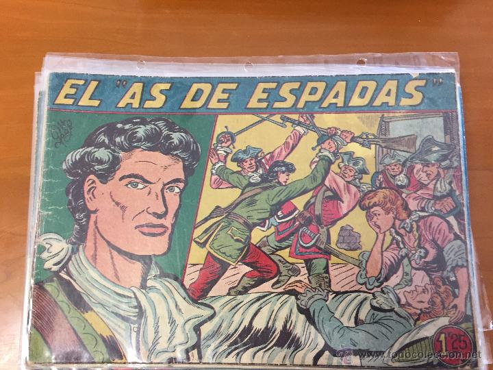 Tebeos: as de espadas completa CAJA 1 buen estado - Foto 1
