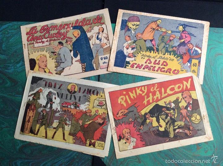 Tebeos: PINKY EL HALCON (LERSO - 1946). &iexcl;&iexcl; COMPLETA !! - Foto 1