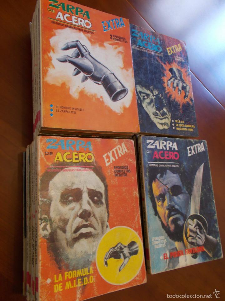 Tebeos: Zarpa de acero extra - colecci&oacute;n completa 30 n&uacute;meros - v&eacute;rtice - Foto 2