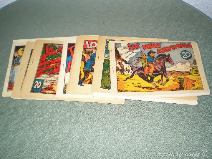 Tebeos: GRAN LOTE DE LOS NI&Ntilde;OS AVENTUREROS - Foto 1