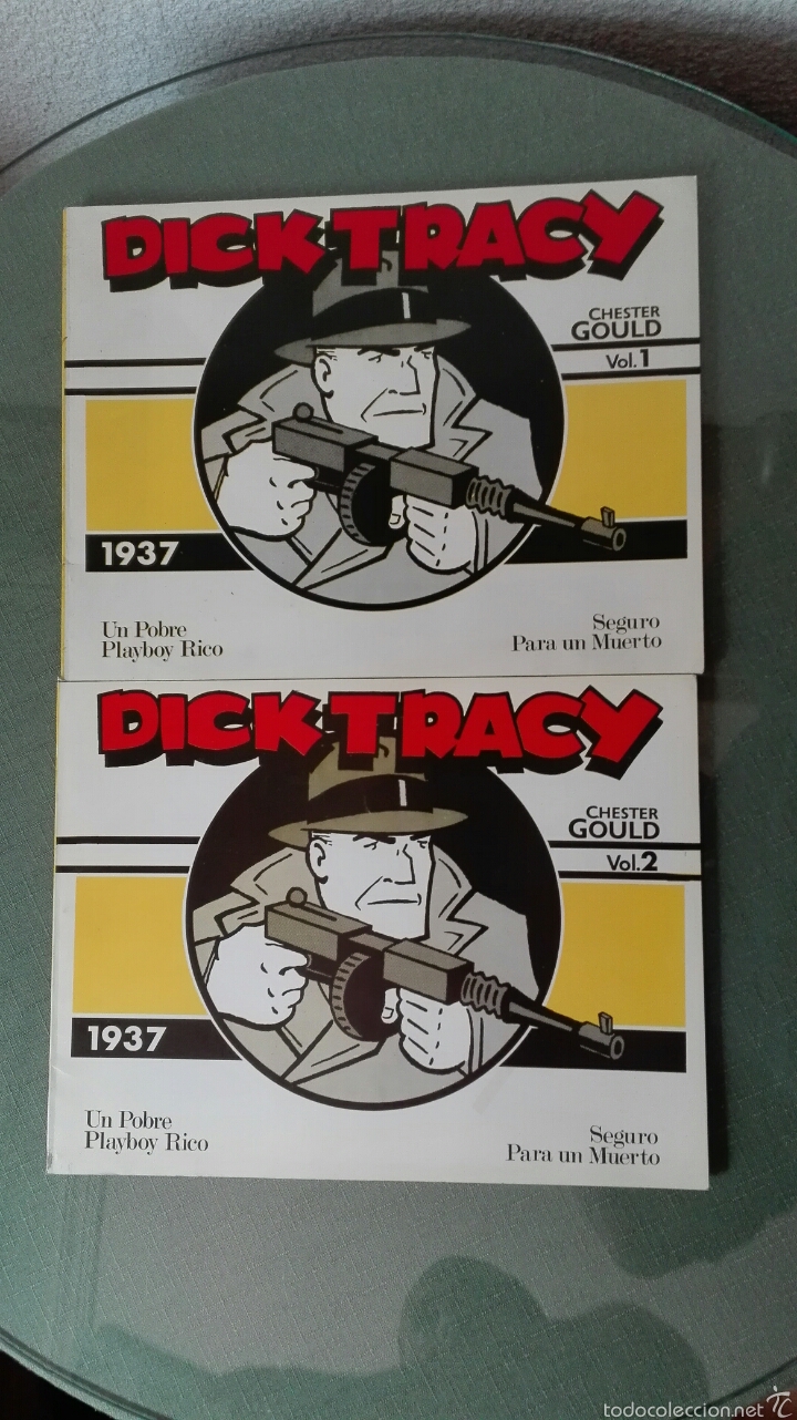 Tebeos: Dick Tracy Volumen 1 y 2 de 1937 - Foto 1
