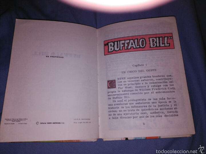 Tebeos: Comic Buffalo Bill 1982 Bilbao - Foto 3