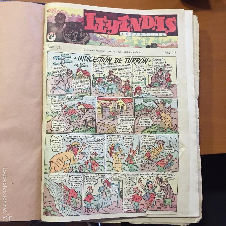 Tebeos: leyendas infantiles completa del 84 al 182 - Foto 1