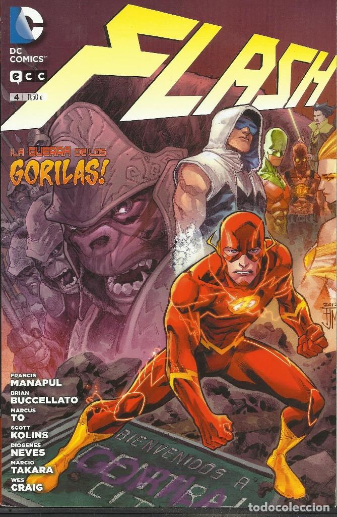 Tebeos: Flash 4, ECC Ediciones DC C&oacute;mics - Foto 1